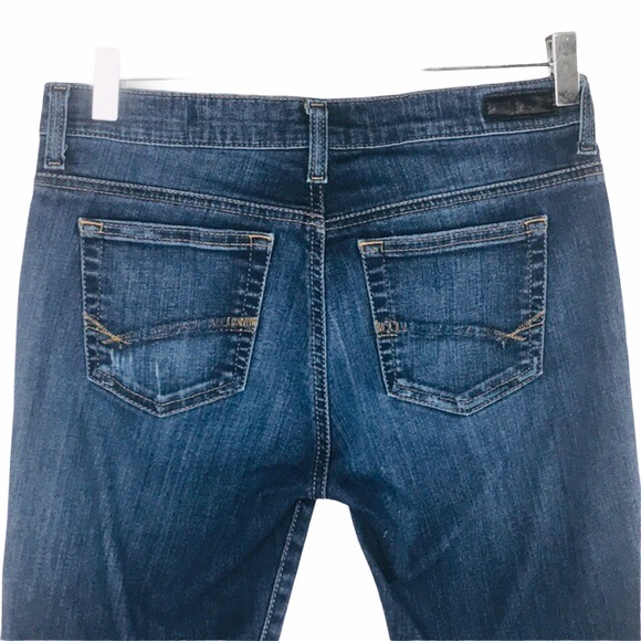 BKE Reserve Addison Skinny Jeans Blue Stretch Denim Women’s Size 27R - Picture 9 of 14